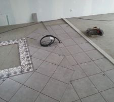 Carrelage en cours - Cuisine