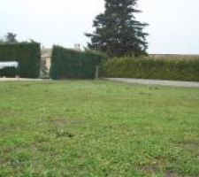 Implantation de la maison sur le terrain