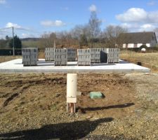 Les parpaings sont arrivés...