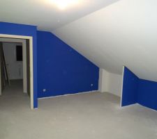 Chambre enfant bleu/vert