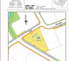 Plan de la parcelle