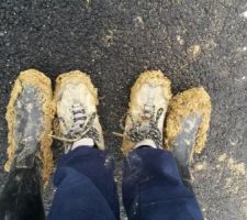 Bouillasse partie avec fiston...