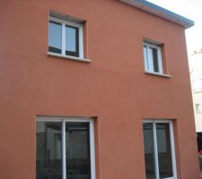 Enduit Facade Sud