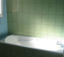 Fa&iuml;ence baignoire