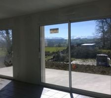 Salon Salle à manger - ça fait du bien de revoir le soleil !
