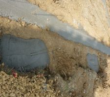 Coulage fondations poteaux