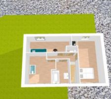 Plan 3D  1er etage