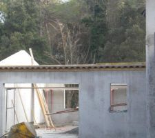 Toit garage (genoise)1 rang