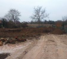 Ouverture du chantier le 19/02/2015