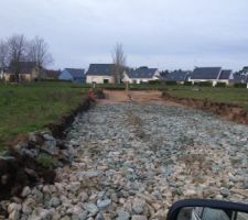 La voirie commence doucement !!!