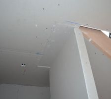 Plafond escalier pour plaquage cloisons