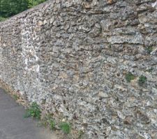 Cot&eacute; mur en juin 2014