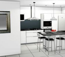 Notre futur cuisine chez mobalpa la roche sur yon