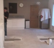 Ouverture du mur de la cuisine