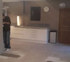 Ouverture du mur de la cuisine