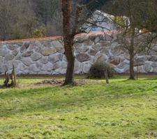 Mur de soutainement pour la plateforme maison