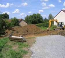 D&eacute;but terrassement