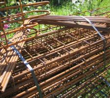 Gros plan sur les ferrailles livrÃ©es