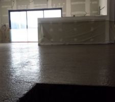 Dalle b&eacute;ton ciree