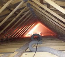 Isolation combles ouate de cellulose