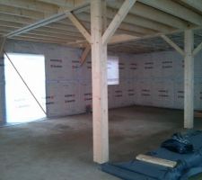 Début de l'isolation