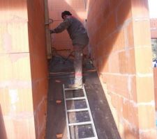 Cffrage de l'escalier entre RdC et etage