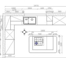 Plan d'implatation cuisine