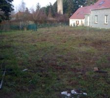 Terrain arri&egrave;re