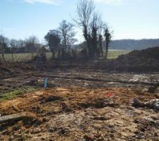 Terrassement ©alisé le 18 fevrier 2015