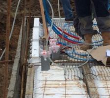 Installation plancher chauffant THERMAK