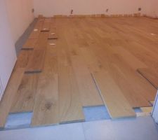 Test de disposition du parquet dans les chambres