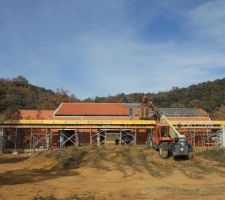 Coulage de la poutre