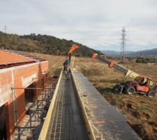 Coulage de la poutre