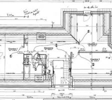 Plan électrique étage