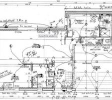 Plan électrique rez de chaussée