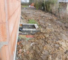 Raccordement eaux pluviales, eau et électricité par notre terrassier