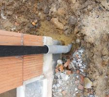 Raccordement eaux pluviales, eau et électricité par notre terrassier