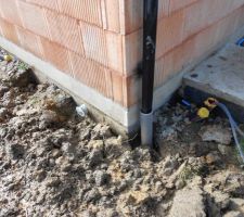 Raccordement eaux pluviales, eau et électricité par notre terrassier