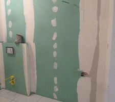 Salle de bains 1
wc suspendus en cours de construction