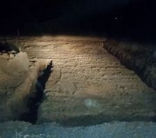 Le terrassier est passé implanter la maison