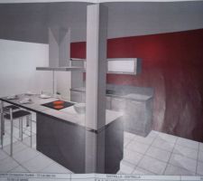 Photo de la future cuisine
