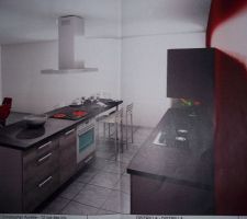 Photo de la future cuisine