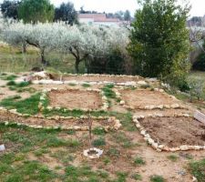 La partie potager....avant la saison ;-)