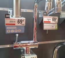 Certainement le futur robinet de la cuisine
