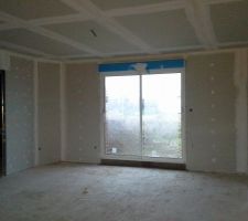 Voici mon future Salon avec les bandes finies