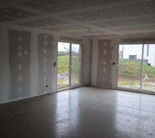 Plancher chauffant / chappe définitive