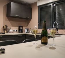 Cuisine à la fin du montage