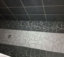 Faïence Salle de bain - Sol de la douche à l'italienne
