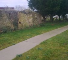 Vue en arrivant du lotissement des Ecotais 1 ere tranche