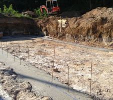 Coulage beton
